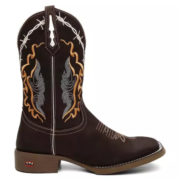 Bota Texana Arame Farpado Masculino