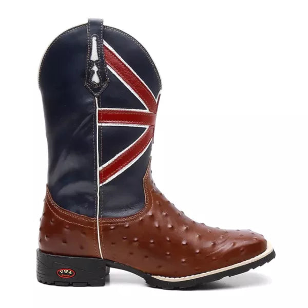 Bota Texana Avestruz England Masculino