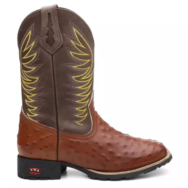 Bota Texana Avestruz Phineas Masculino