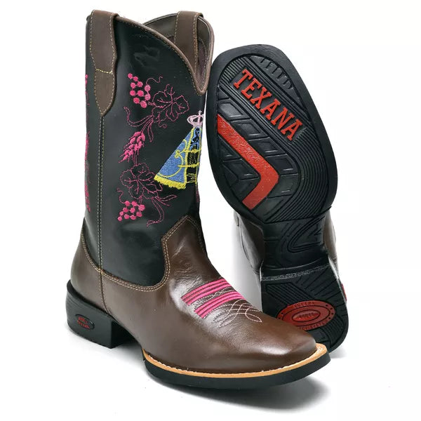 Bota Texana Piper Latego Telha Feminina