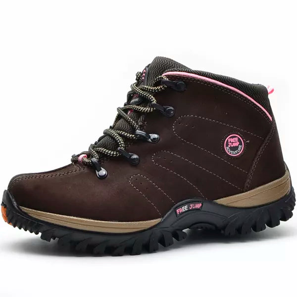 Bota Adventure Rose Feminina 100% Couro