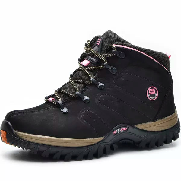 Bota Adventure Rose Feminina 100% Couro