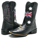 Bota Texana Reino Unido Preto Masculino