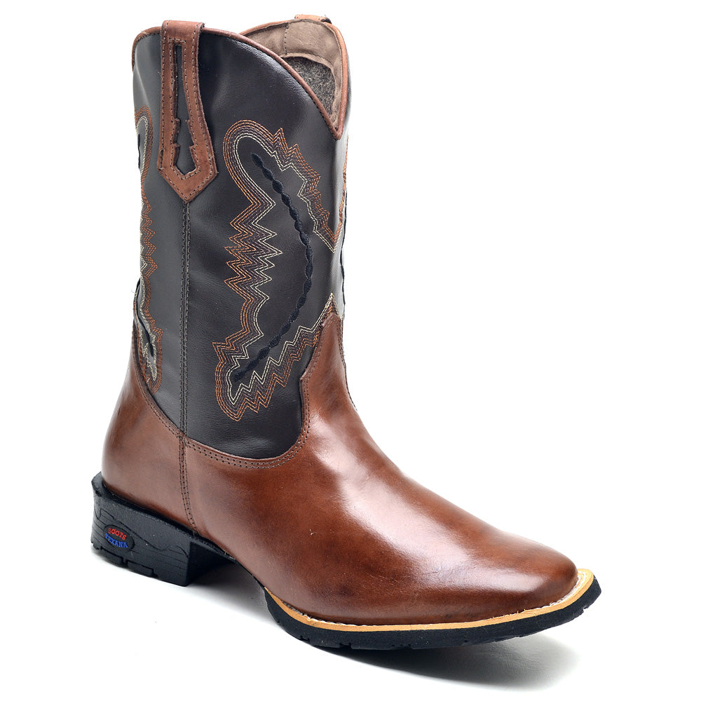 Bota Texana Rustler Café Masculino | VWA Boots