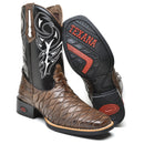 Bota Texana Thunder Escamada Café Masculino