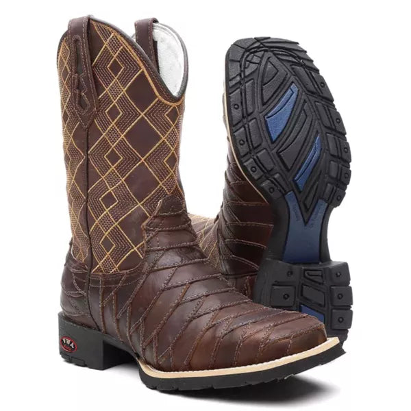 Bota Texana Ace Escamada Masculino