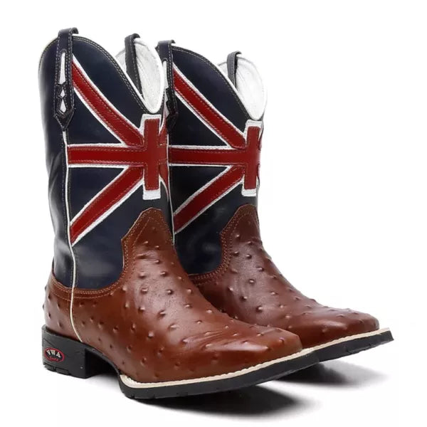 Bota Texana Avestruz England Masculino