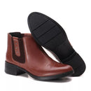 Botina Feminina Fada em Couro