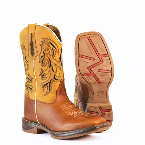 Bota Texana Doran Solado Jump Masculino