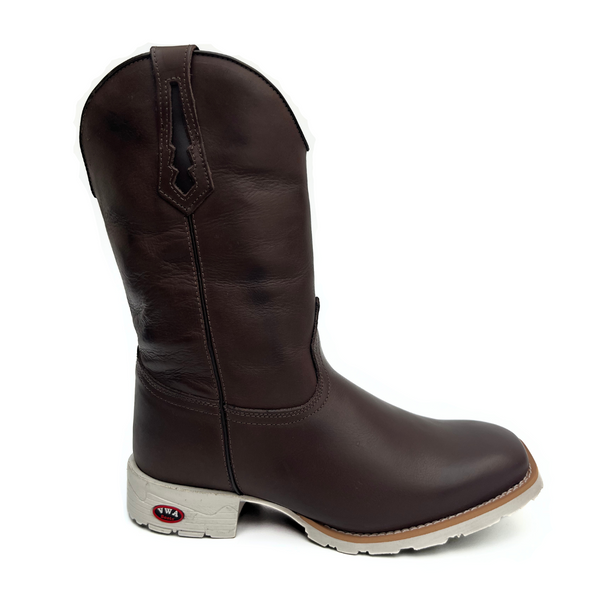 Bota Texana Masculina Coronell Sola Bege