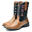 Bota Texana Usa Marrom Feminina