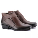 Bota Jungle Velcro em Couro Masculino