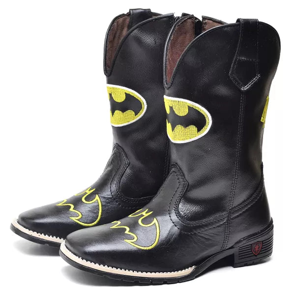 Bota Texana Batman Infantil