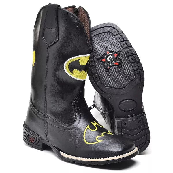 Bota Texana Batman Infantil