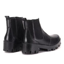 Coturno Tratorada Nordic em Couro Feminina