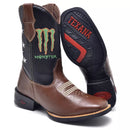 Bota Texana Monster Marrom Masculino