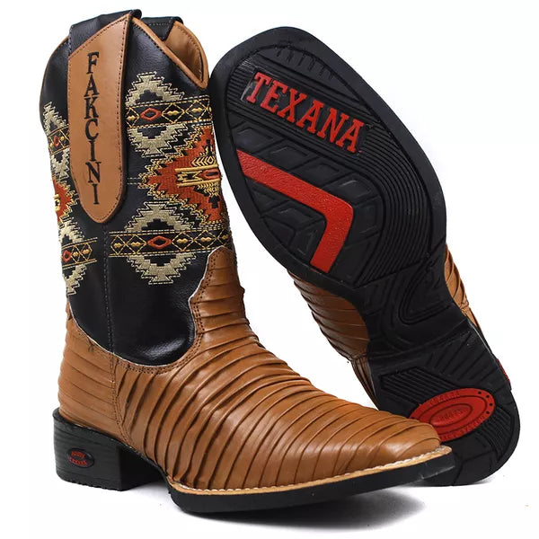 Bota Texana Cody Tatu Masculino