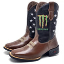 Bota Texana Monster Marrom Masculino