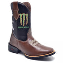 Bota Texana Monster Marrom Masculino