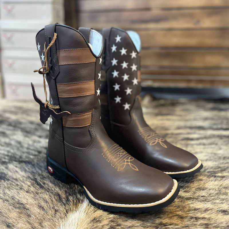 Bota Texana American Brown Mascuino