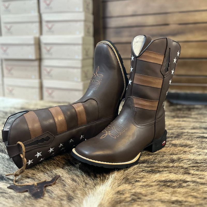 Bota Texana American Brown Mascuino