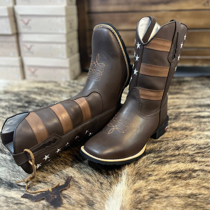 Bota Texana American Brown Mascuino