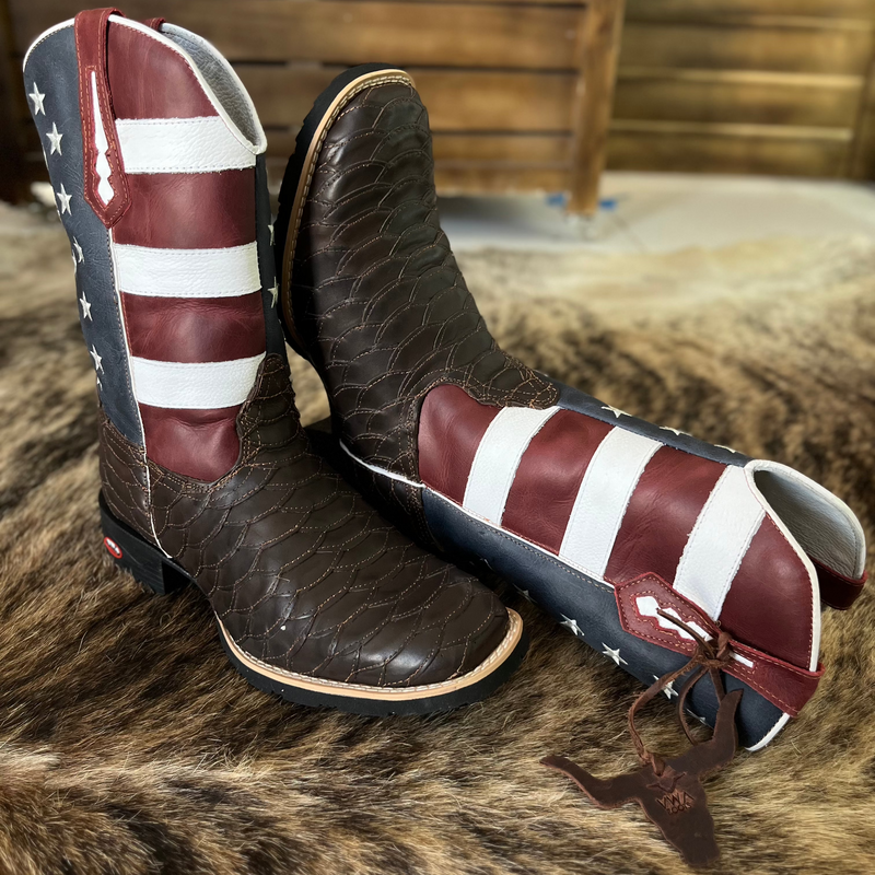 Bota Texana U.S.A. Escamada Masculino