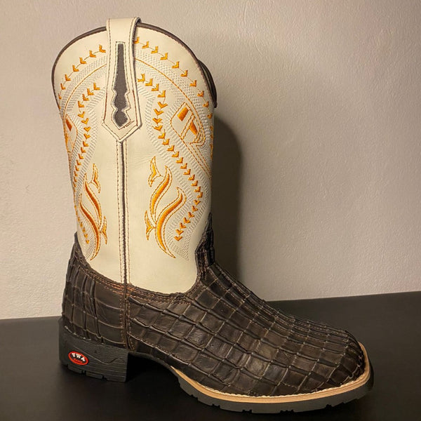 Bota Texana Jacaré Relevo Masculino