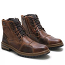 Bota Adventure Taupe 100% Couro Masculino