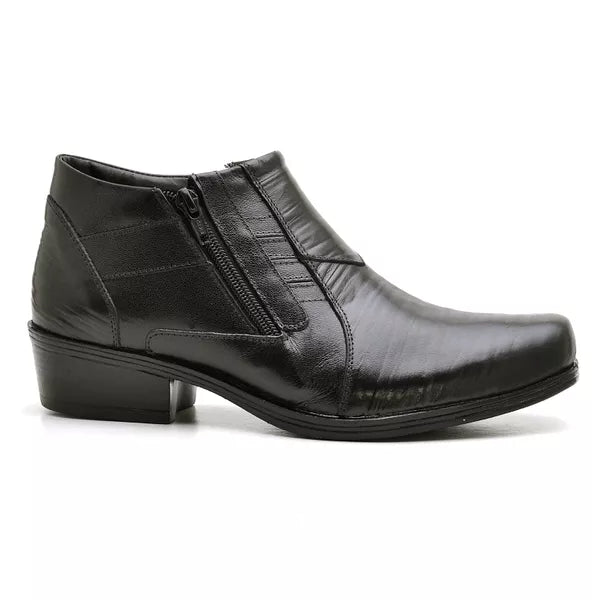 Bota Jungle Square em Couro Masculino