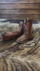 Bota Texana Flower Horse Personalizada Infantil