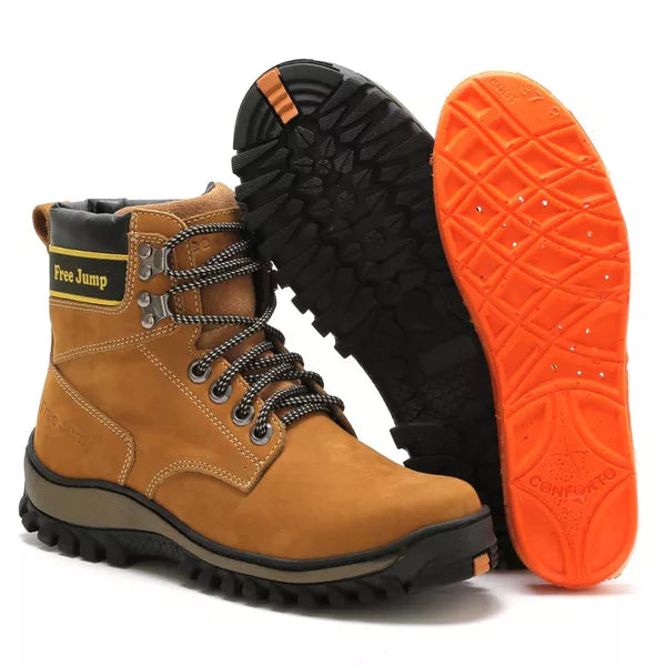 Bota Adventure Free Jump 100% Couro