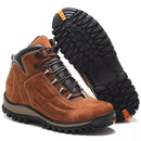 Bota Adventure Malásia Couro Legítimo Caramelo