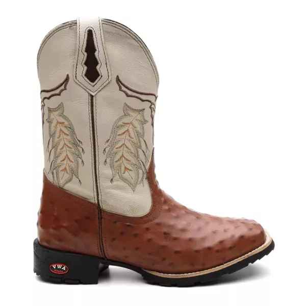 Bota Texana Avestruz Cole Masculino