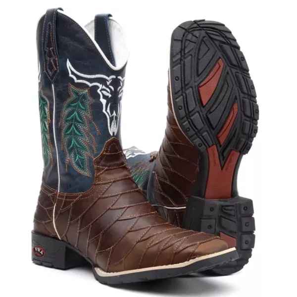 Bota Texana Sterling Escamada Masculino