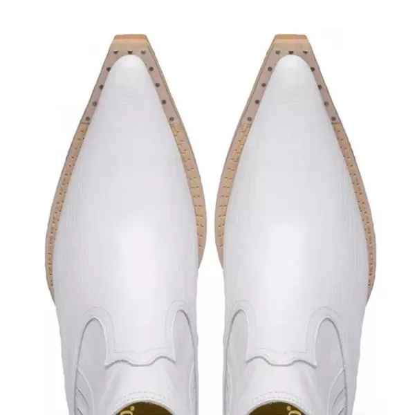 Bota Texana Cano Curto Bico Fino Rune Masculino