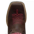 Bota Texana Feminina Butterfly Bico Quadrado