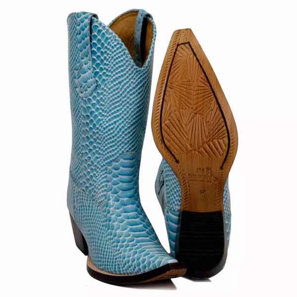 Bota Texana Bico Fino Cano Longo Savy Royal Masculino