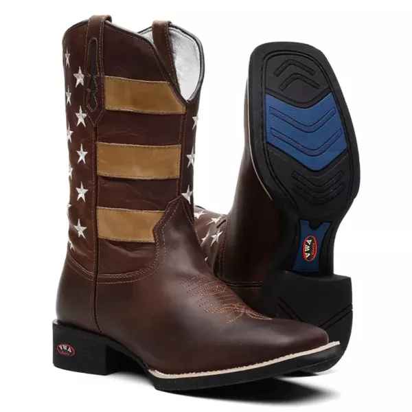 Bota Texana American Brown Mascuino