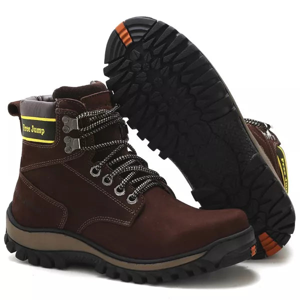 Bota Adventure Free Jump 100% Couro