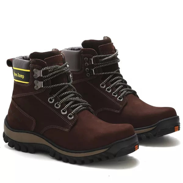 Bota Adventure Free Jump 100% Couro