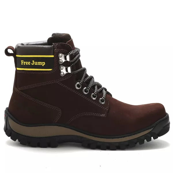 Bota Adventure Free Jump 100% Couro